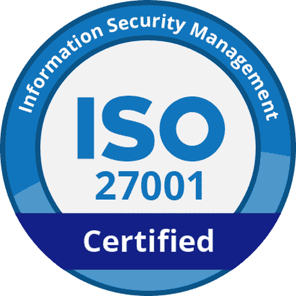 ISO 27001 Certified